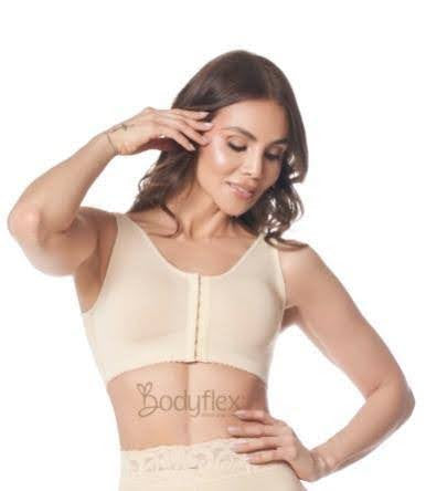 Mid-Support Recovery Bra – Front Closure (Medium Compression)