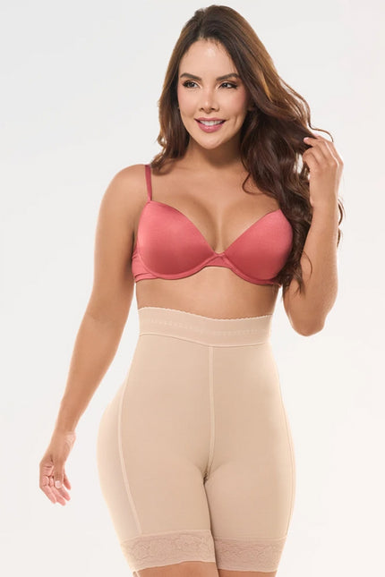 Pantalones cortos moldeadores de cintura alta para levantar glúteos Camellia
