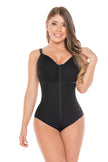 Blossom panty shaper with built-in bra by ÉVORAUK Shapewear London, Colombian high-compression shapewear