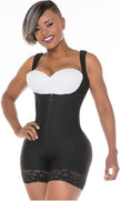 Back view of ÉVORAUK Shapewear London Lavender high-back butt-enhancing shapewear