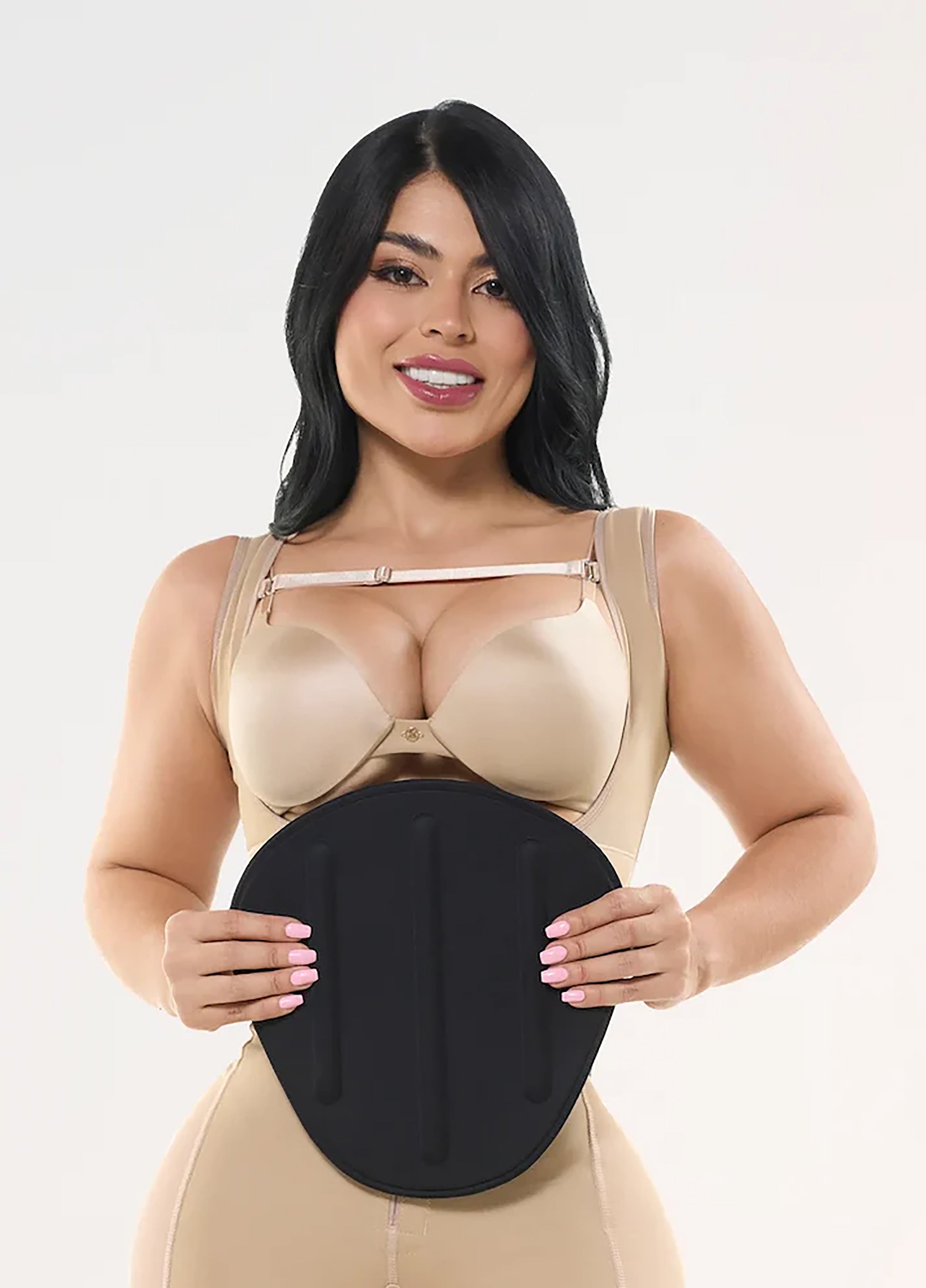ÉVORAUK Triple Line Ab Board post-surgery abdominal compression board for short torso women after liposuction and tummy tuck recovery in the UK.